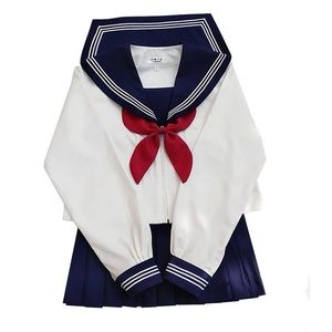 Japanese JK sailor school girl uniform suit